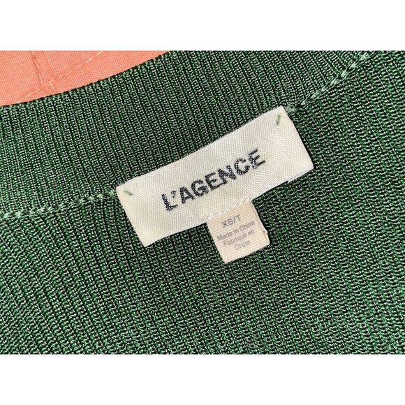 L'Agence Lucas Rib Knit Long Cardigan Front Button Long Sleeve Women's Size XS i - Picture 6 of 9